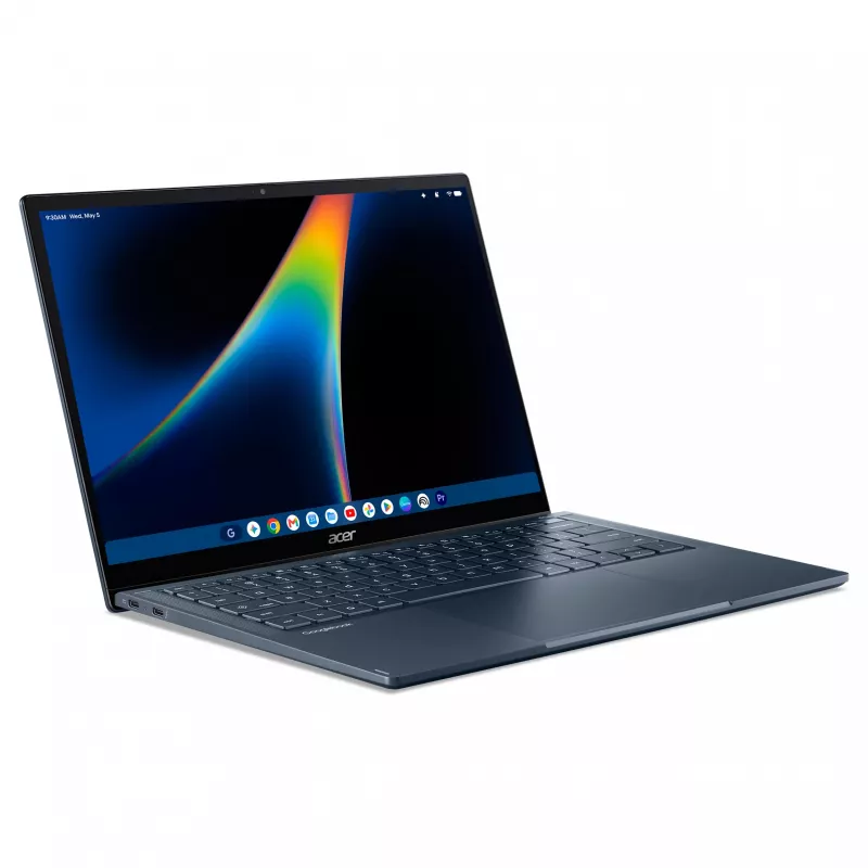 Acer Googlebook GP714-91N-51HS Notebook 14" con Intel Core Ultra 5 325, 16 GB RAM, 512 GB SSD, ChromeOS, blu