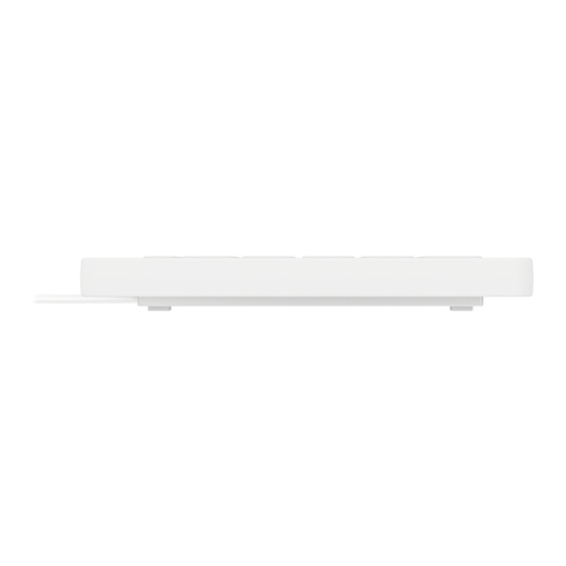 Tastiera USB Active Key AK-C7412, layout francese, bianca