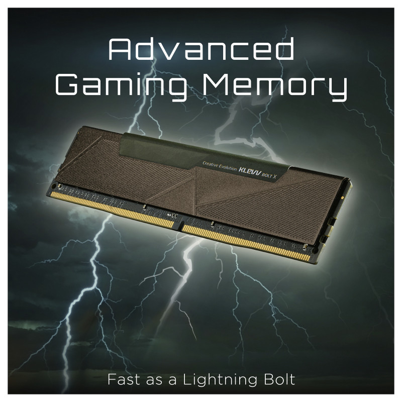Kit di memoria DDR4 Klevv BOLT X KD48GU880-36A180U, 16 GB (2 x 8 GB), 3600 MHz
