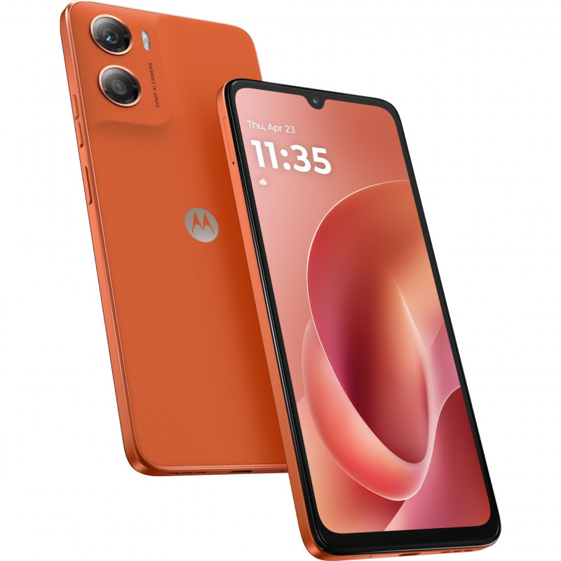 Motorola XT2535-3 Moto G06 smartphone 4G, 4 GB RAM, 64 GB, arancione (EU)