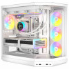 Case per PC HYTE Y50 Snow White, bianco, vetro temperato x 3