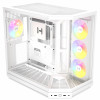 Case per PC HYTE Y50 Snow White, bianco, vetro temperato x 3