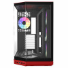 Case per PC HYTE Y50 Wild Cherry, rosso, vetro temperato x 3