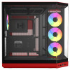 Case per PC HYTE Y50 Wild Cherry, rosso, vetro temperato x 3