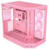 Case per PC HYTE Y50 Strawberry Milk, rosa chiaro, vetro temperato x 3