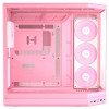 Case per PC HYTE Y50 Strawberry Milk, rosa chiaro, vetro temperato x 3