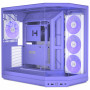 Case per PC HYTE Y50 Taro Milk, viola, vetro temperato x 3