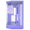 Case per PC HYTE Y50 Taro Milk, viola, vetro temperato x 3