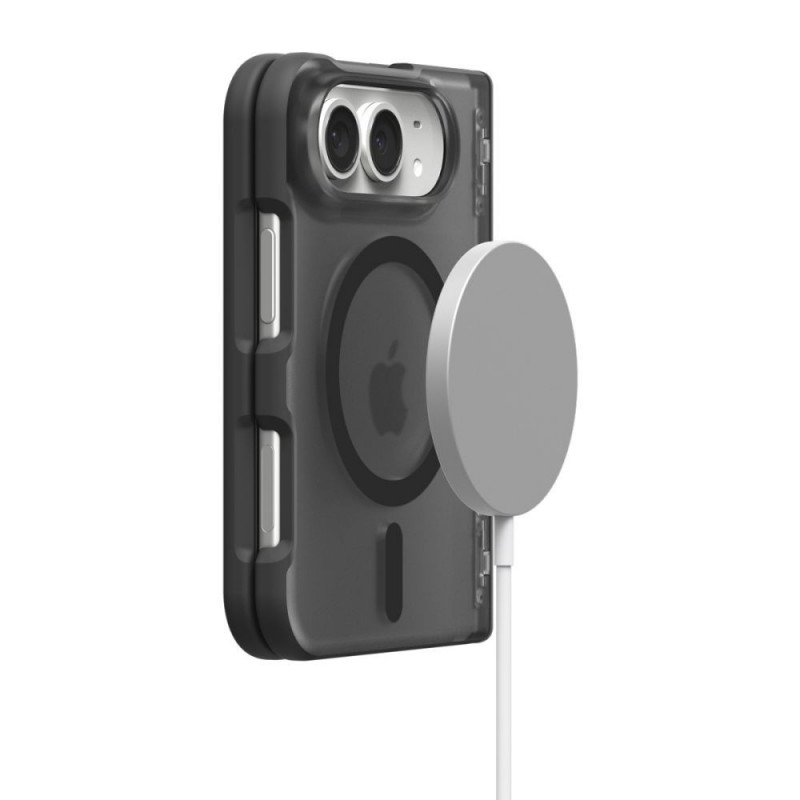 Custodia Spigen Ultra Hybrid Pro MagFit per Apple iPhone Duo, Frost Black