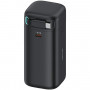 Powerbank USAMS US-CD216 serie XMF 18000 mAh, ricarica rapida PD 45W, con cavo USB-C, nero