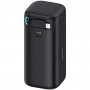 Powerbank USAMS US-CD217 XMF Series 18000 mAh, ricarica rapida PD 45W, con cavo Lightning, nero