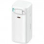 USAMS US-CD217 XMF Series Powerbank 18000 mAh, ricarica rapida PD 45W, con cavo Lightning, bianco