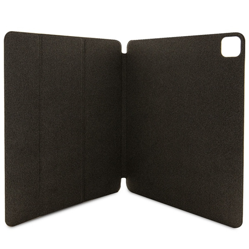 Custodia Guess GUFCP12PS4SGW per Apple iPad Pro 12.9 (2020/2021/2022, 4ª/5ª/6ª gen), 4G Stripe Allover, marrone