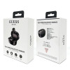 Guess GUTWST30BK Cuffie wireless TWS in-ear con docking station, Bluetooth 5.0, nere