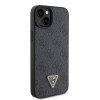 Guess GUHCP15MP4TDSCPK Custodia rigida Apple iPhone 15 Plus / 14 Plus, Crossbody 4G Metal Logo, nera