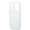 Custodia + Caricatore Wireless Guess GUBPP14XH4EACSB per Apple iPhone 14 Pro Max blu, hardcase, 4G Print, MagSafe