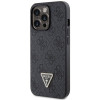 Custodia rigida nera Guess GUHCP13LP4TDSCPK per Apple iPhone 13/13 Pro, Crossbody 4G Metal Logo