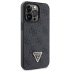 Custodia rigida nera Guess GUHCP13LP4TDSCPK per Apple iPhone 13/13 Pro, Crossbody 4G Metal Logo