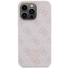 Guess GUHCP13LP4TDSCPP Custodia rigida rosa per Apple iPhone 13/13 Pro, Crossbody 4G Metal Logo