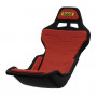 Sabelt SRP-1 sedile da sim racing, scocca in fibra di vetro, design formula, imbottito, rosso racing