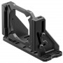 Staffa Simucube Wheelbase Mount v2, inclinazione da -24 a +20 gradi, alluminio, nero
