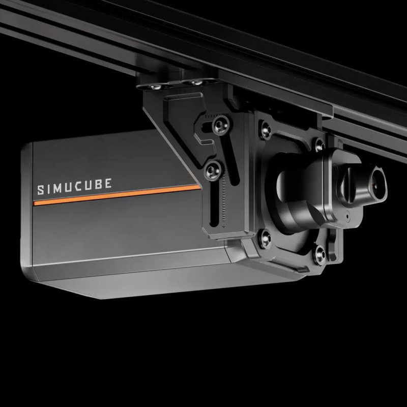 Staffa Simucube Wheelbase Mount v2, inclinazione da -24 a +20 gradi, alluminio, nero