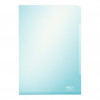 Leitz Super Premium 41530099 buste trasparenti, A4, PVC, colori assortiti, 0,15 mm, apertura superiore e laterale