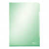 Leitz Super Premium 41530099 buste trasparenti, A4, PVC, colori assortiti, 0,15 mm, apertura superiore e laterale