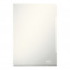 Leitz Super Premium 41530099 buste trasparenti, A4, PVC, colori assortiti, 0,15 mm, apertura superiore e laterale