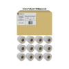 Etichette per stampante autoadesive G&G 19791, bianche