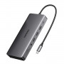 Docking station per laptop USB-C Ugreen Revodok Pro 313 (15978), UGR1851, 100 W, grigia