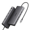 Docking station per laptop USB-C Ugreen Revodok Pro 313 (15978), UGR1851, 100 W, grigia