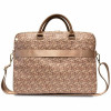 Borsa per laptop Guess GCube Stripes GUCB15HGCFSEW, fino a 16", marrone
