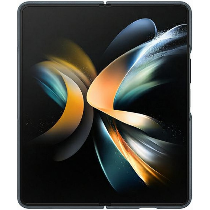 Samsung Galaxy Z Fold 4 EF-VF936LJEGWW Custodia in pelle, grigio muschio