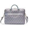 Borsa per laptop Guess GCube Stripes GUCB15HGCFSEB, fino a 16", blu