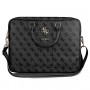 Guess GUCB15G4GFGR Borsa per laptop da 15 pollici, 4G Uptown, grigia