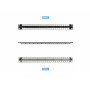 StarTech.com C6PANELSTP481U pannello patch keystone cieco 48 porte 1U, CAT6A, 48,3 cm (19 in), nero