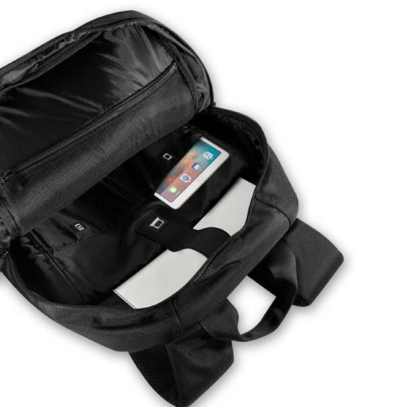 Zaino BMW BMBP15SPCTFK 16 pollici, Carbon&Leather Tricolor, nero