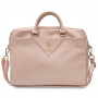 Guess GUCB15ZPGSTEGP Borsa per laptop 16 pollici, Triangle 4G, rosa