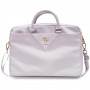 Borsa per laptop Guess GUCB15ZPGSTEGU da 16 pollici, Triangle 4G, viola