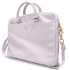 Borsa per laptop Guess GUCB15ZPGSTEGU da 16 pollici, Triangle 4G, viola
