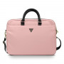 Borsa per laptop Guess GUCB15NTMLLP fino a 16", Nylon Triangle Logo, rosa