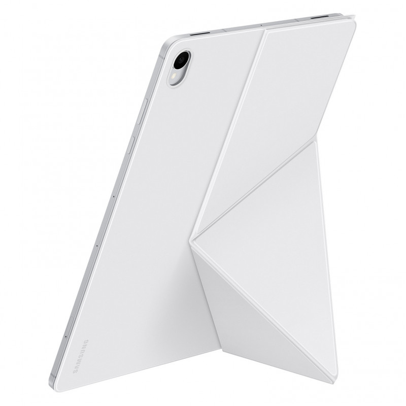 Custodia Book Cover Samsung per Galaxy Tab S12+ EF-BX840PWEGWW, bianca