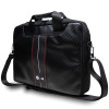 BMW BMCB15COMSCAKR Borsa per laptop 15", Carbon Red Stripes, nera