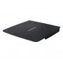 Ripiano piccolo per accessori AV B-Tech BT7033/B (acciaio) per montaggio a collare, 300 x 300 mm, nero