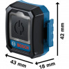 Bosch 1600A02GG1 Modulo di avvio automatico wireless GCT 30-42 Professional, blu
