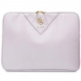 Custodia per laptop Guess GUCS14ZPGSTEGU, 14", Triangle 4G, viola