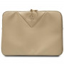 Custodia per laptop Guess GUCS14ZPGSTEGD, 14", Triangle 4G, oro chiaro