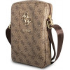 Custodia per tablet Guess GUTB10G4GFBR, 10 pollici, marrone 4G Big Metal Logo