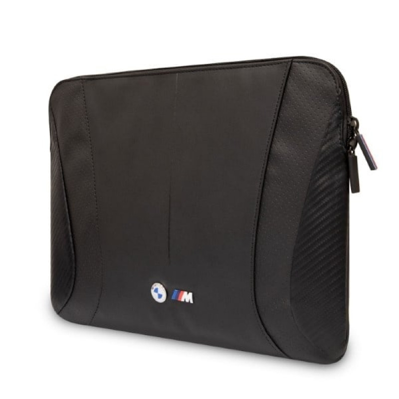 Custodia per laptop BMW BMCS14SPCTFK, 14 pollici, nera Carbon&Perforated
